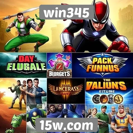 Comparativo de jogos populares disponíveis no win345